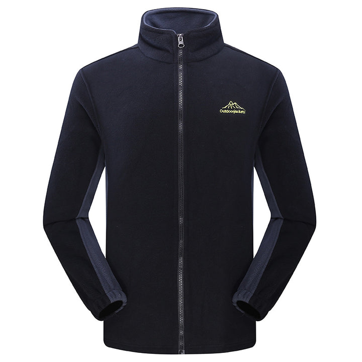 Unisex Wasserdichte Softshell-Outdoorjacke mit Kapuze und Reißverschlusstaschen – Taviero