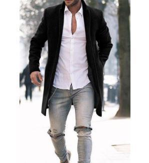 Herren edler wool-blazer mit schmalem Schnitt und stilvollen Details Echoarchiv