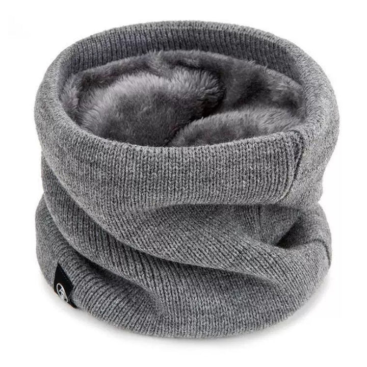 Gefütterter Strickschal, wärmend, für den Winter