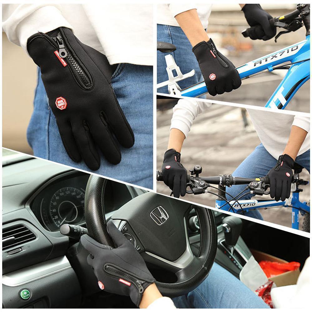 Echoarchiv - Winddichte Touchscreens Thermohandschuhe, (2er-Pack)