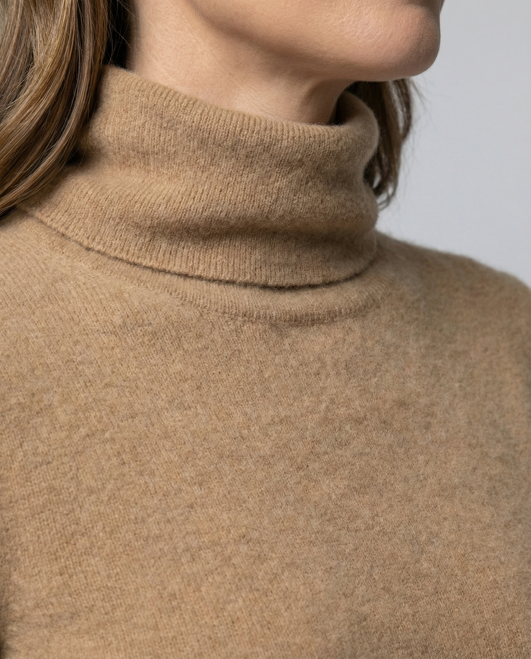 Echoarchiv | Luxe Pullover Damen Weicher Rollkragenpullover, Warm & Stilvoll