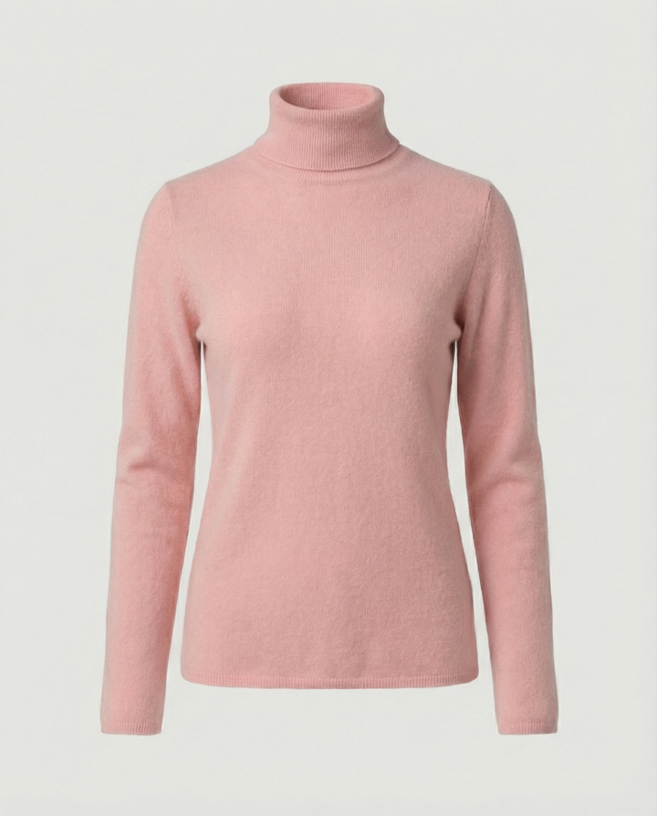 Echoarchiv | Luxe Pullover Damen Weicher Rollkragenpullover, Warm & Stilvoll