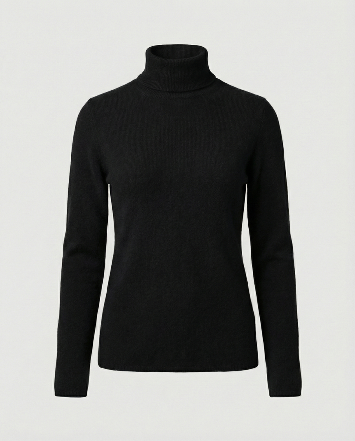 Echoarchiv | Luxe Pullover Damen Weicher Rollkragenpullover, Warm & Stilvoll