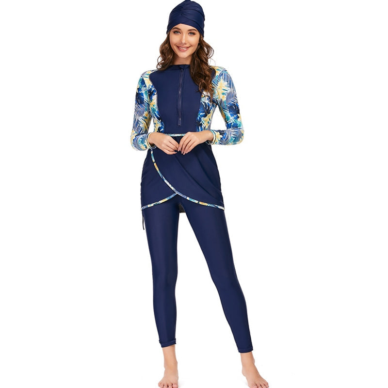 Echoarchiv | 3 Teile Set Halal BadeEchoarchiv BadEchoarchivnzug Burkini Badeoutfit