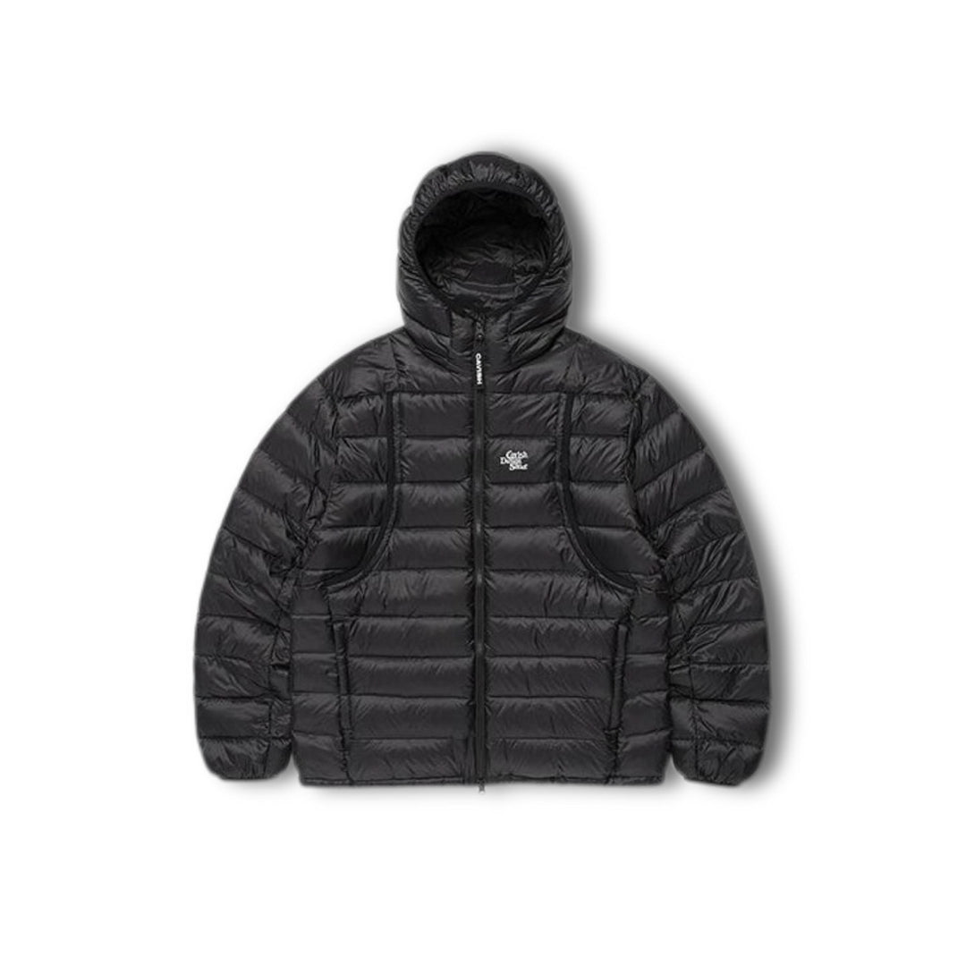 Leichte Damen-Daunenjacke mit Kapuze