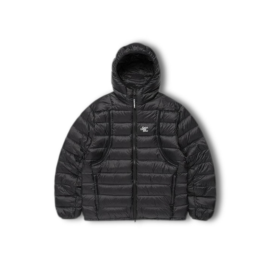 Leichte Damen-Daunenjacke mit Kapuze