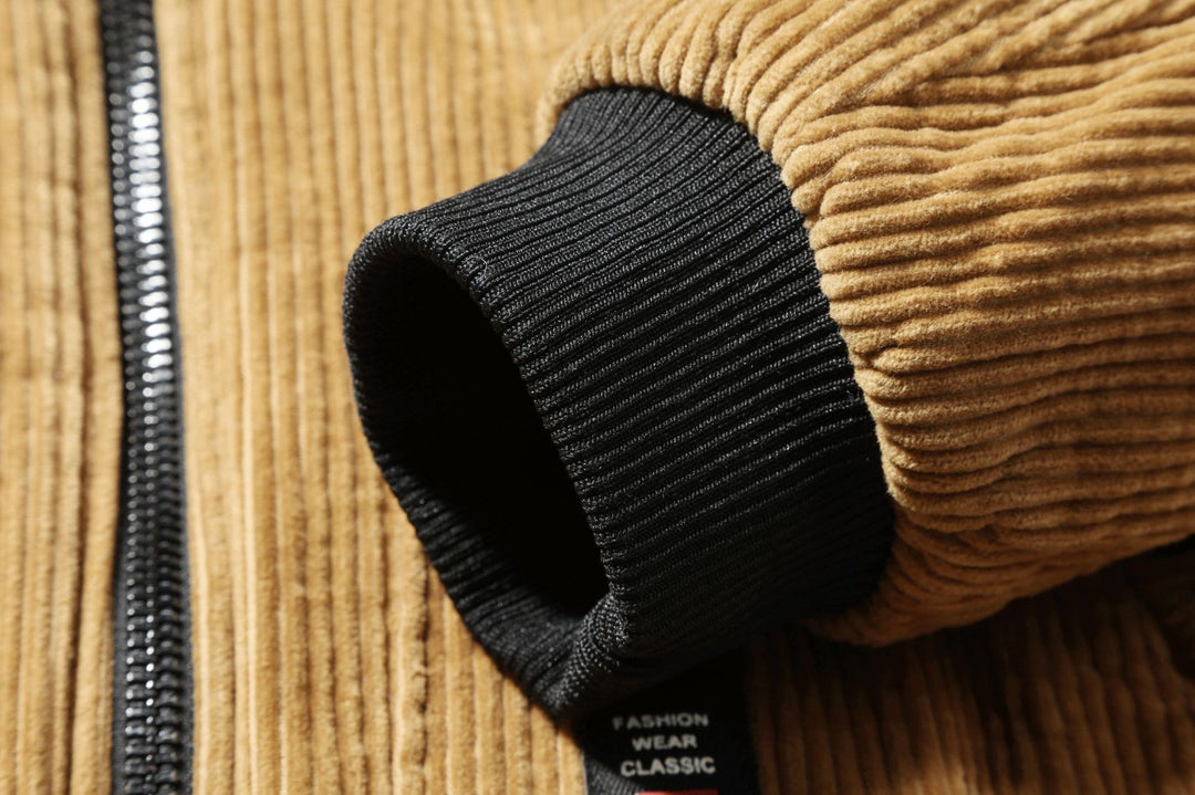 Herren Bequeme und stilvolle Cordjacke Echo Archiv