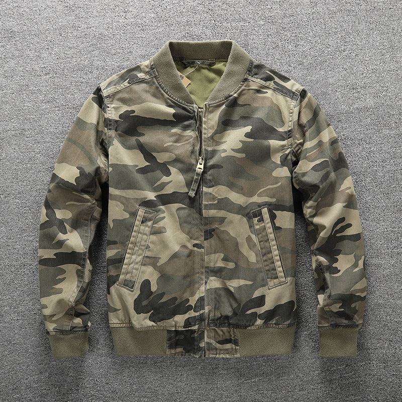 Herren Bomberjacke im Camouflage-Design Echoarchiv