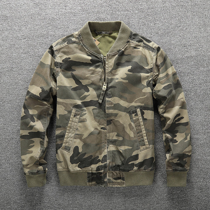 Herren Bomberjacke im Camouflage-Design Echoarchiv