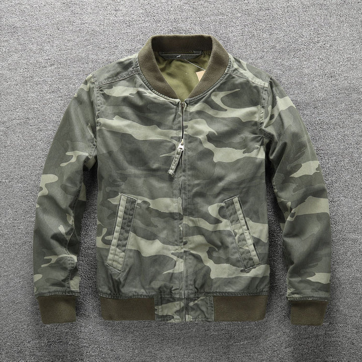 Herren Bomberjacke im Camouflage-Design Echoarchiv