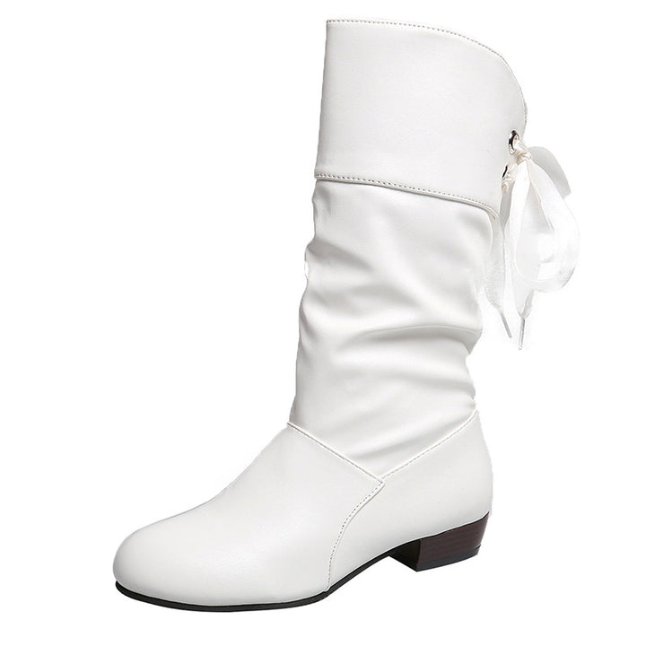 Damen Kniehohe Stiefel Echoarchiv
