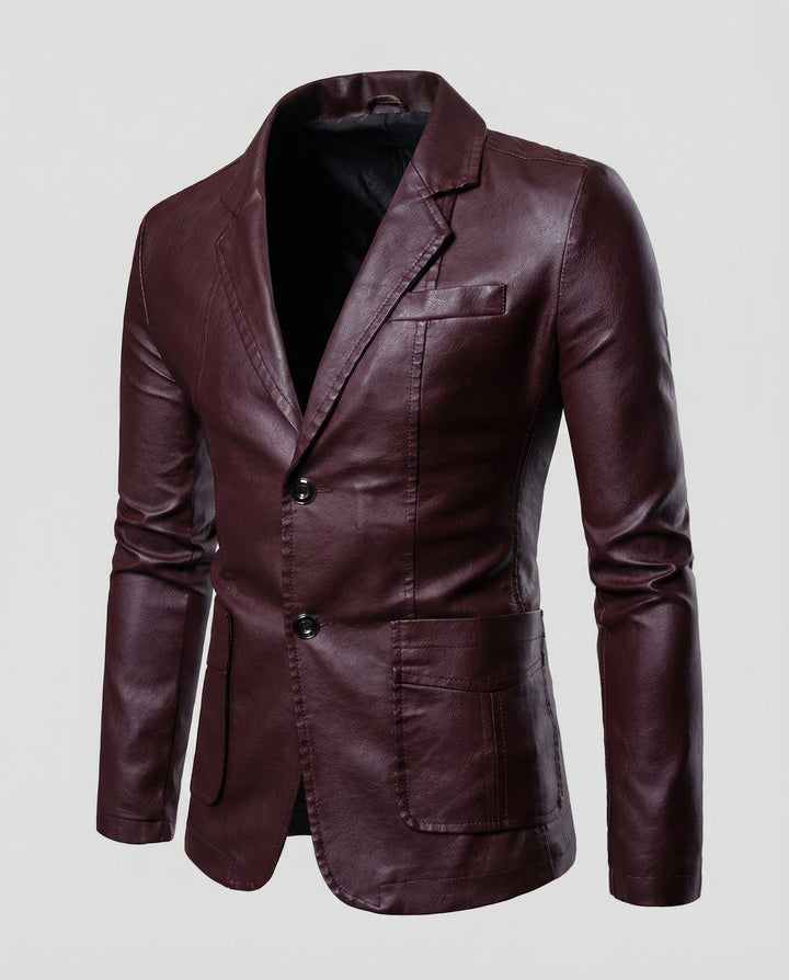Herren Lederblazer elegant