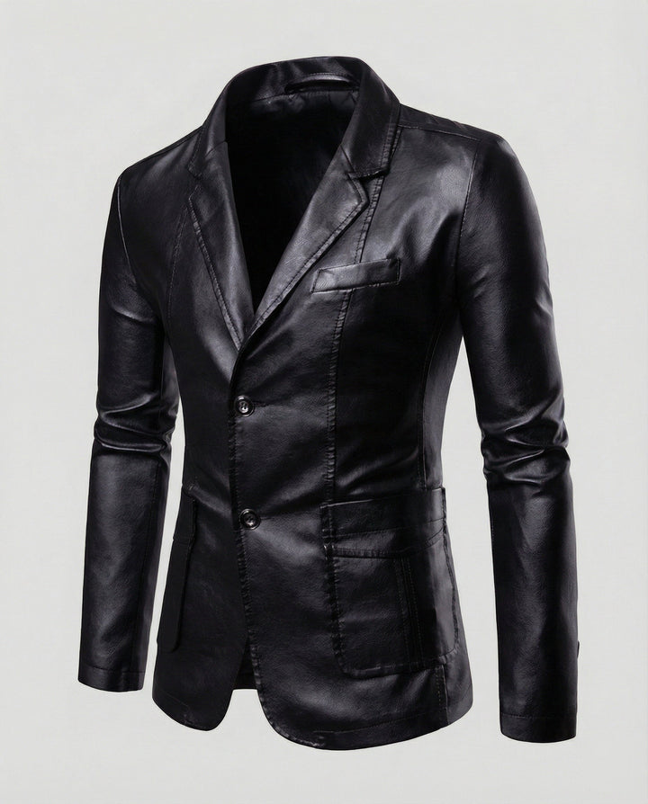 Herren Lederblazer elegant