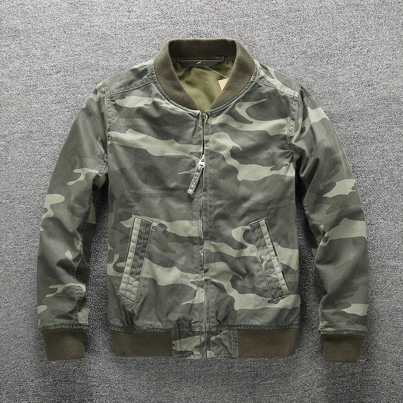 Herren Bomberjacke im Camouflage-Design Echoarchiv