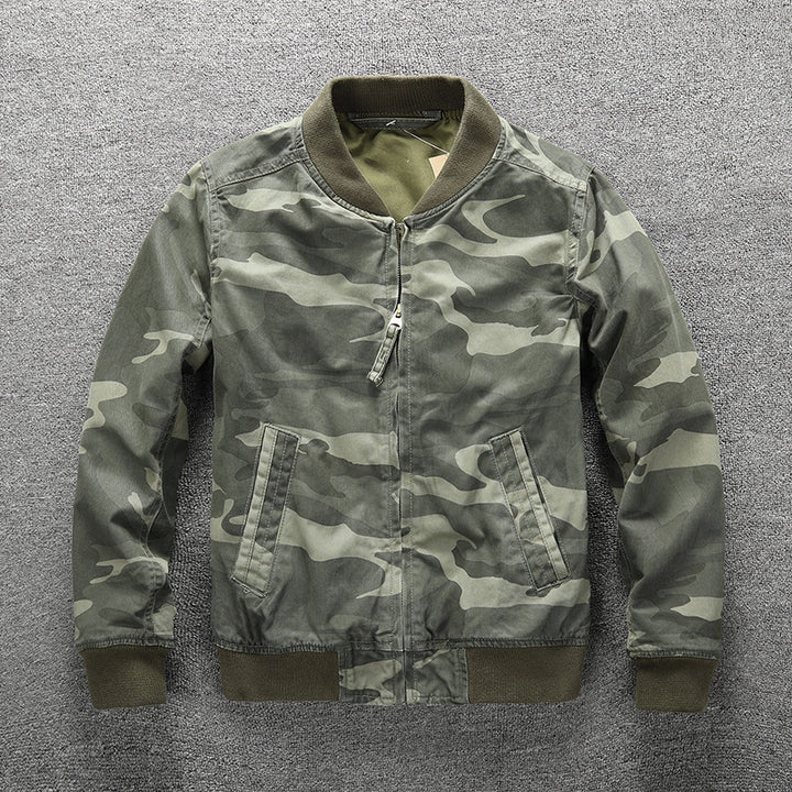 Herren Bomberjacke im Camouflage-Design Echoarchiv