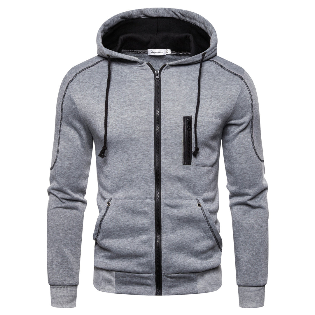 Herren Sportliche Kapuzenjacke mit praktischen Taschen und atmungsaktivem Material Echoarchiv