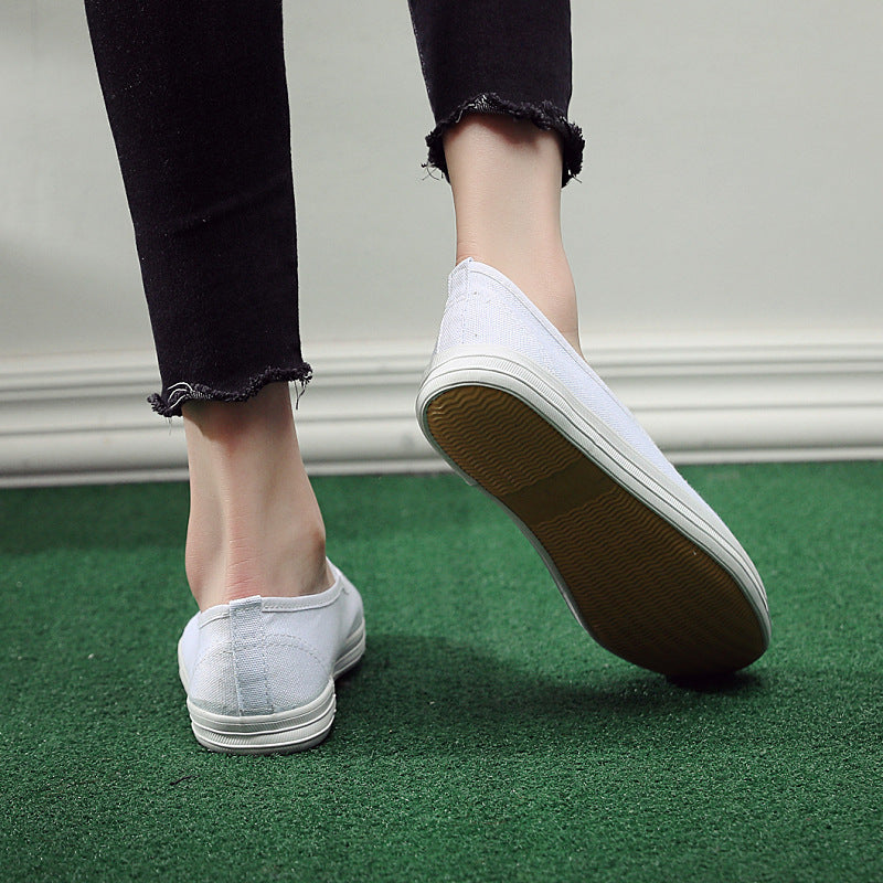 Damen bequeme Slip-On Sneakers mit elastischen Riemen Echo Archiv
