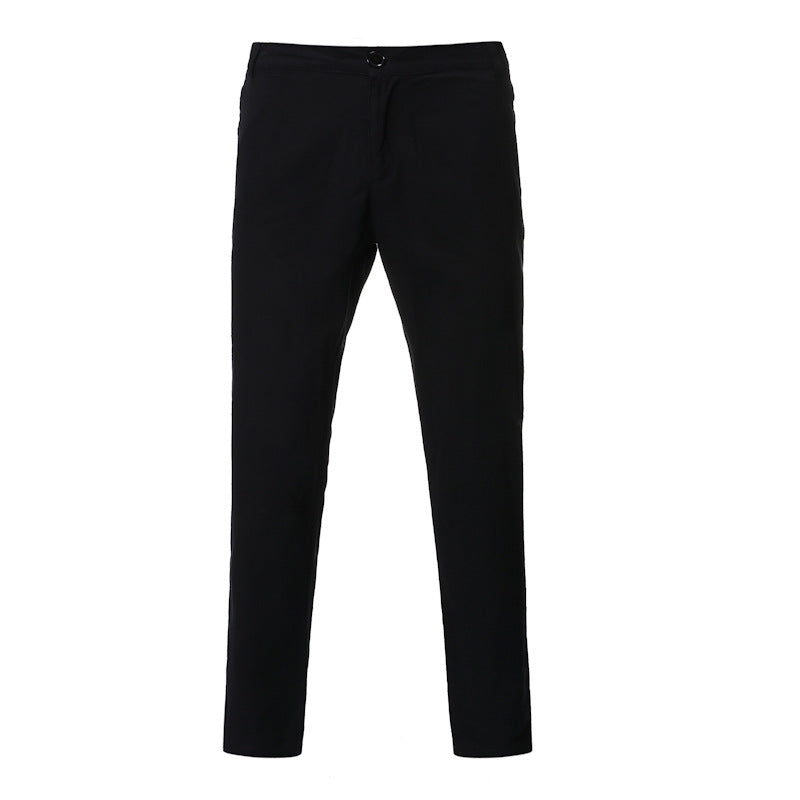 Herren bequeme Chinohose mit modernem Schnitt und elastischem Bund Echoarchiv