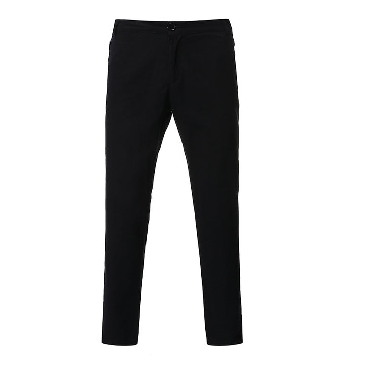 Herren bequeme Chinohose mit modernem Schnitt und elastischem Bund Echoarchiv