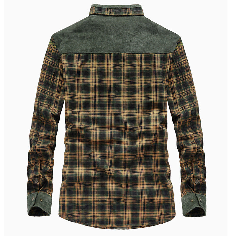Herren Wärmeisolierte Flanelljacke Echo Archiv