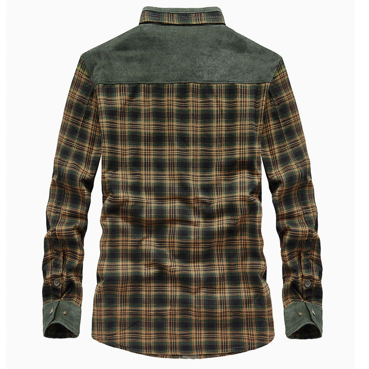 Herren Wärmeisolierte Flanelljacke Echo Archiv
