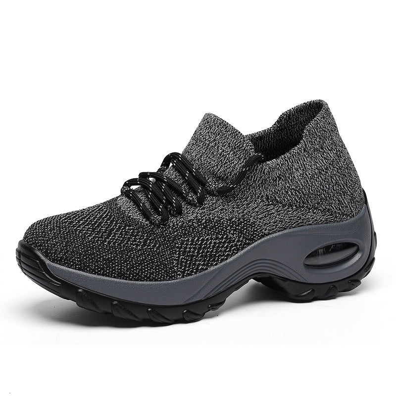 Damen nan gestrickter Sockensneaker mit Luftkissenlaufsohle und elastischem Strickobermaterial Echo Archiv