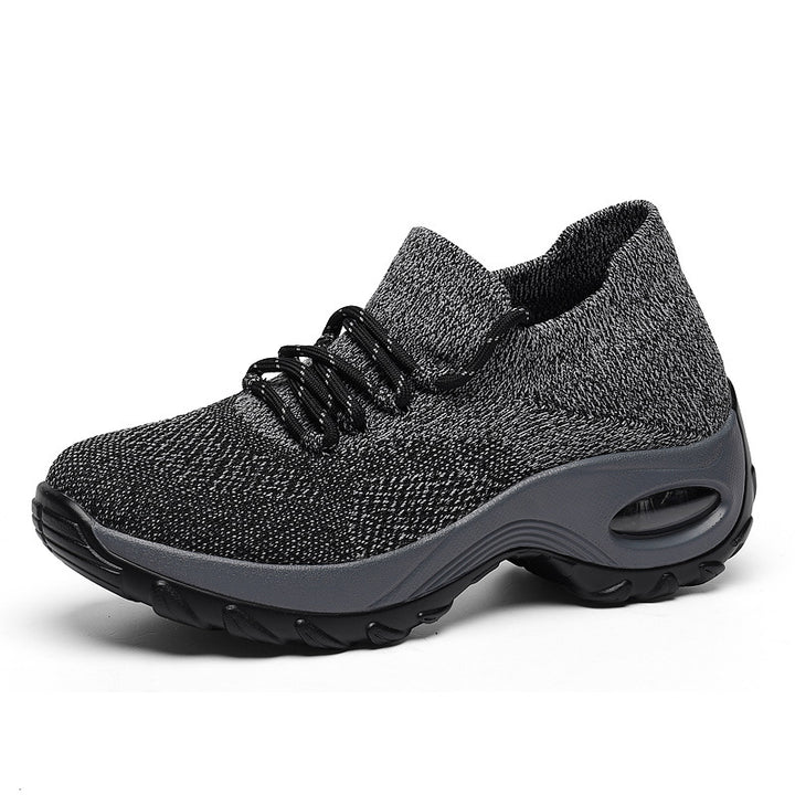 Damen nan gestrickter Sockensneaker mit Luftkissenlaufsohle und elastischem Strickobermaterial Echo Archiv