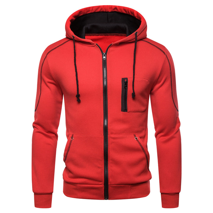 Herren Sportliche Kapuzenjacke mit praktischen Taschen und atmungsaktivem Material Echoarchiv
