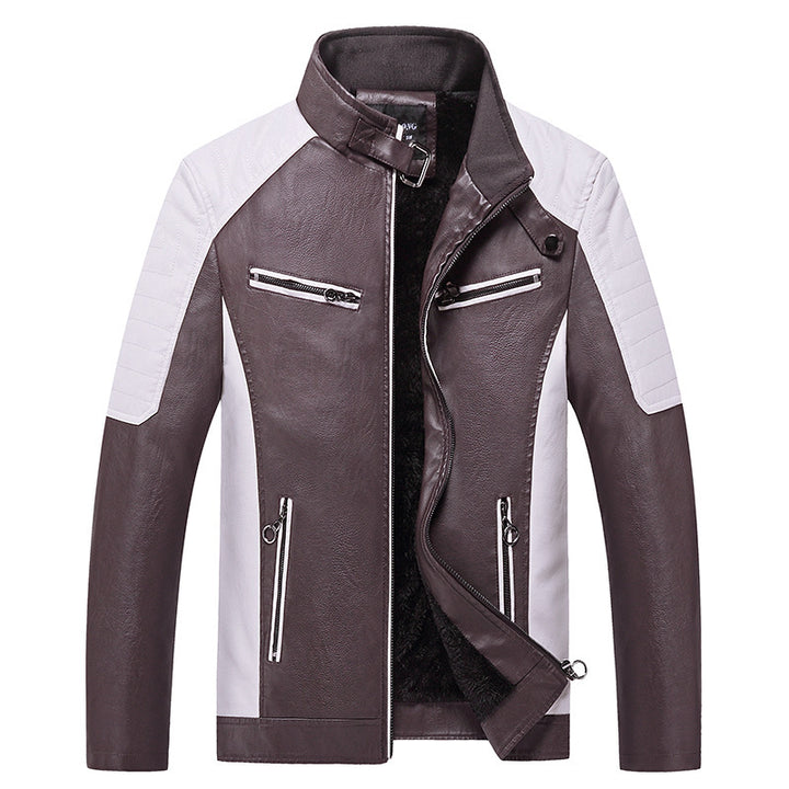 Herren modische Kunstlederjacke Echo Archiv