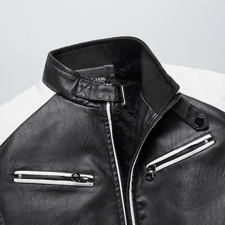Herren modische Kunstlederjacke Echo Archiv