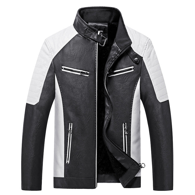 Herren modische Kunstlederjacke Echo Archiv