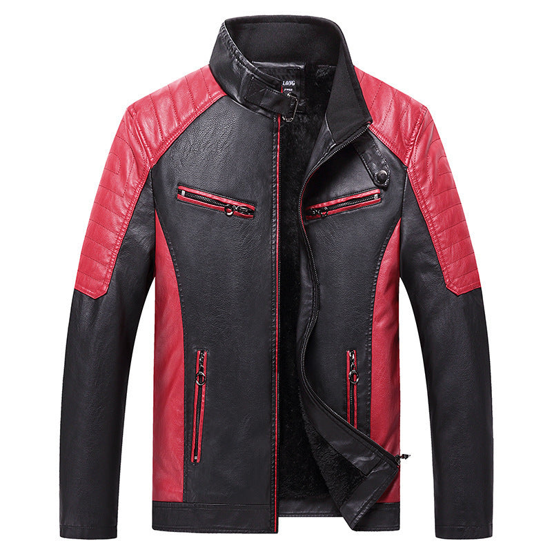 Herren modische Kunstlederjacke Echo Archiv