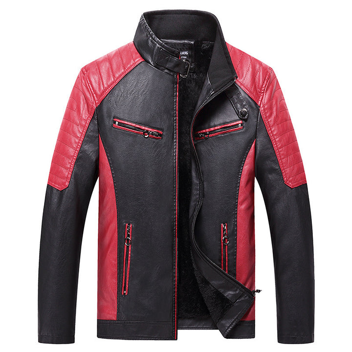 Herren modische Kunstlederjacke Echo Archiv
