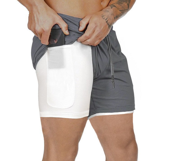 Herren Funktionsshorts mit integrierter Sicherheitsstasche Echoarchiv
