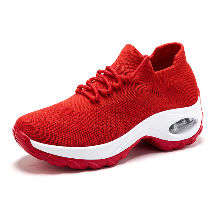 Damen nan gestrickter Sockensneaker mit Luftkissenlaufsohle und elastischem Strickobermaterial Echo Archiv