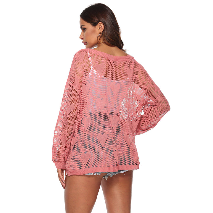 Damen luftiger Netzpullover Echo Archiv