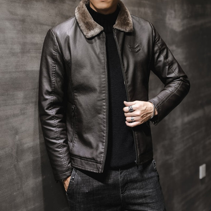 Herren Lederjacke Echo Archiv