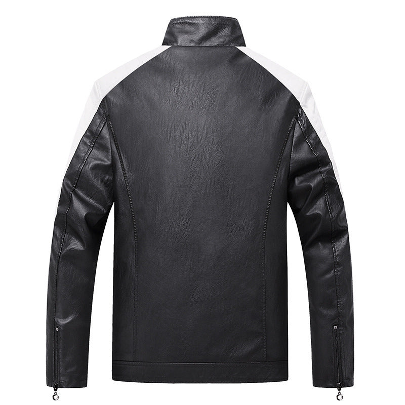 Herren modische Kunstlederjacke Echo Archiv