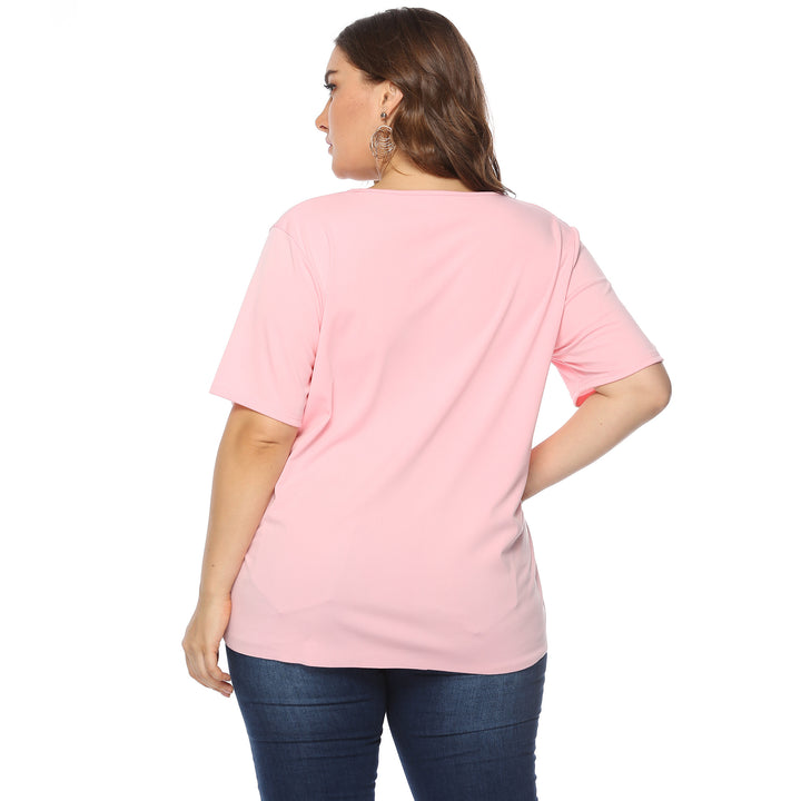 Damen modisches T-Shirt mit filigranem Lochmuster Echo Archiv