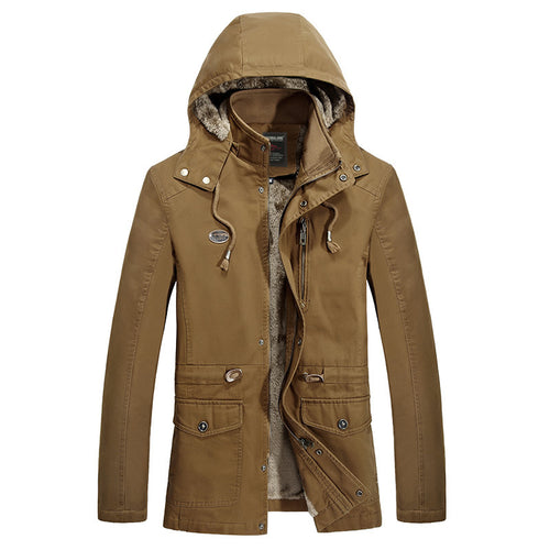 Herren Modische Outdoor-Jacke mit kuscheligem Futter Echo Archiv