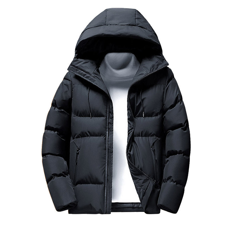 Herren isolierte Outdoor-Jacke mit abnehmbarer Kapuze Echoarchiv