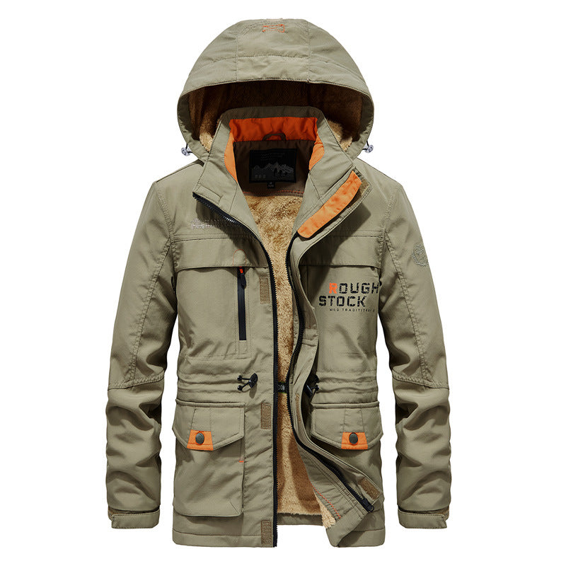 Herren wetterfeste Hybridjacke mit fleecegefüttertem Innenfutter Echoarchiv