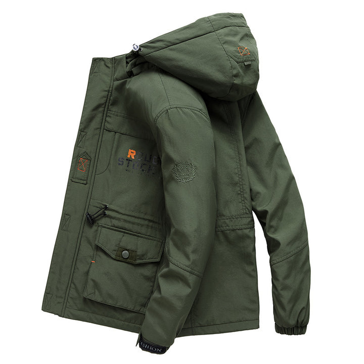 Herren wetterfeste Hybridjacke mit fleecegefüttertem Innenfutter Echoarchiv