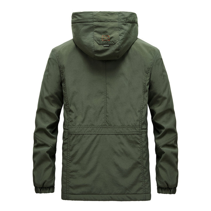 Herren wetterfeste Hybridjacke mit fleecegefüttertem Innenfutter Echoarchiv