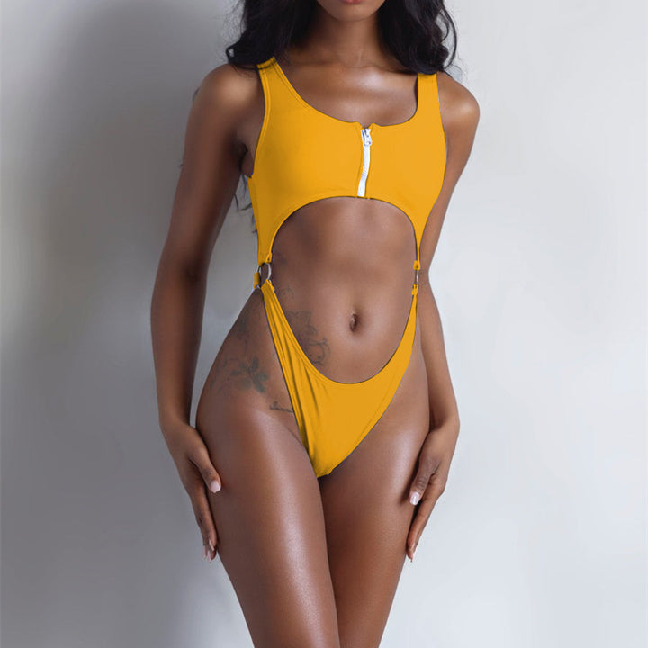 Damen sexy Cut-Out Badeanzug Echo Archiv