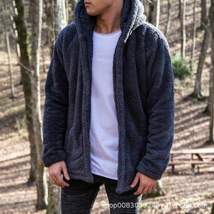 Herren Kuschelige Fleecejacke Echoarchiv