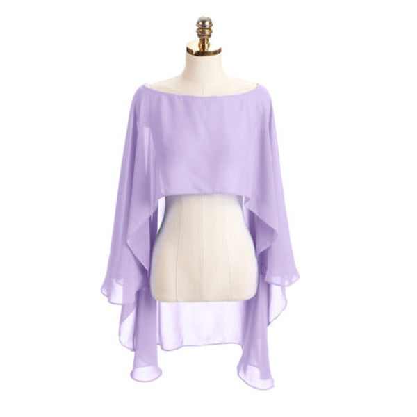 Damen elegante transparente Überwurfjacke Echo Archiv