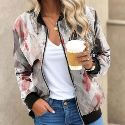 Echoarchiv | Blazer mit Lebhaften Blumen für Frauen