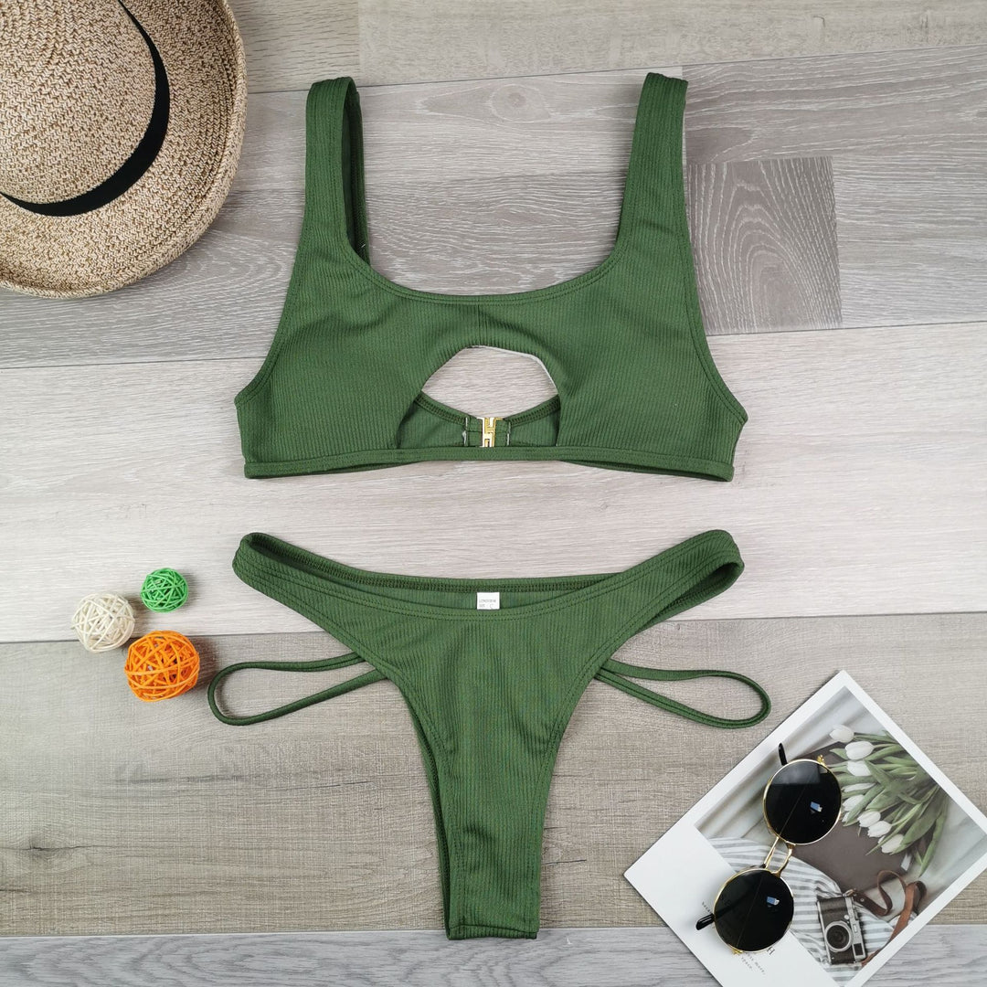 Damen Bikini-Set mit innovativem Cut-Out-Design Echo Archiv