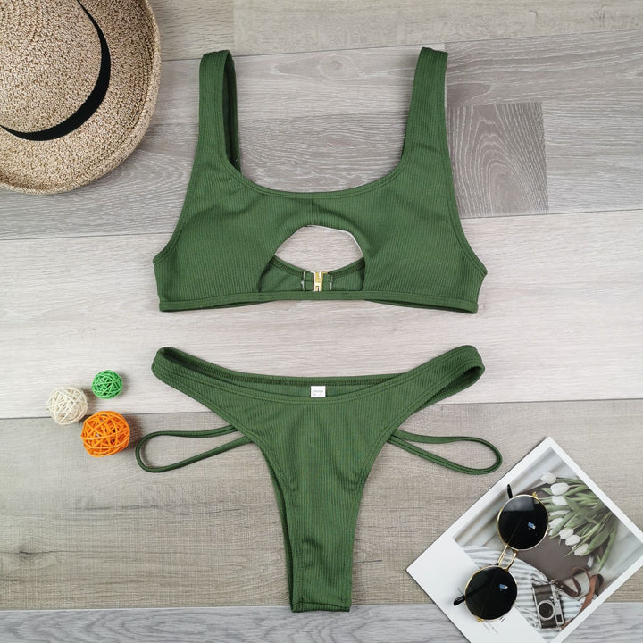 Damen Bikini-Set mit innovativem Cut-Out-Design Echo Archiv